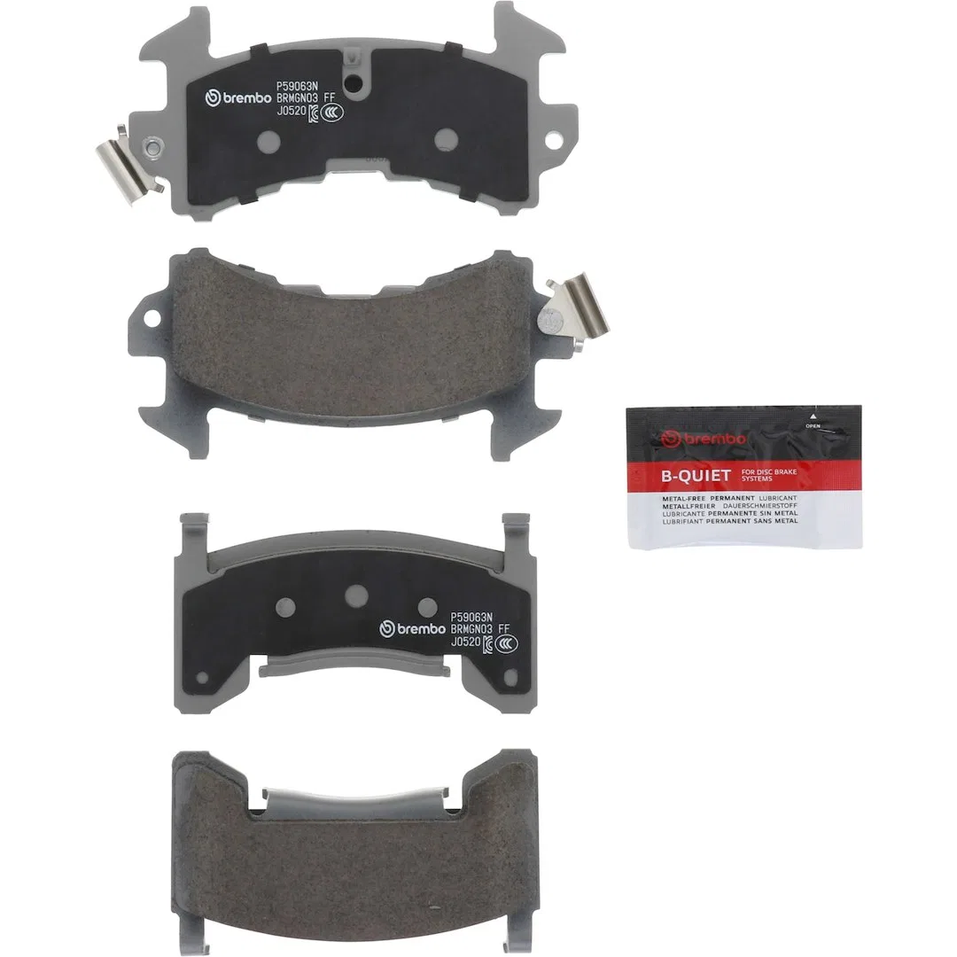 P59063N – BREMBO Brake Pad, FMSI Number D202-7070A Ceramic Set Of 4
